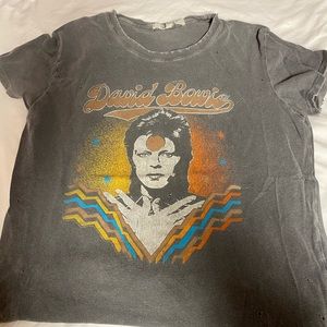 David Bowie graphic tee